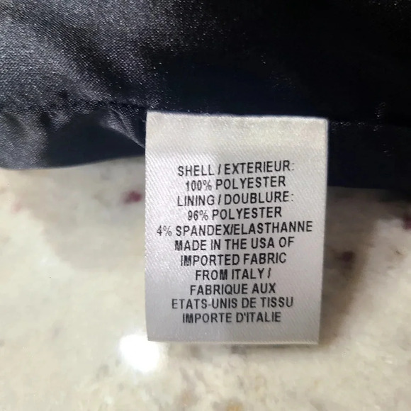 MILLY FIT AND FLARE SKIRT BLACK SIZE 8 - Picture 7 of 7